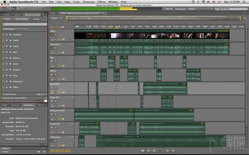 Soundbooth,Soundbooth CS5,Adobe Soundbooth CS5